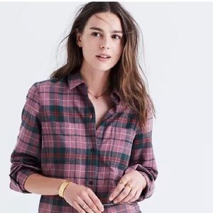 Flannel Classic Ex-Boyfriend Shirt in Nona Plaid
